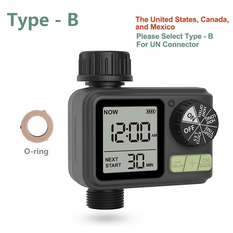 Eshico HCT-M05 Automatic Water Timer 2024 Eshico Newest Sprinkler Smaller and Easy to Installation 4.72 x 3.94 x 2.56 inches