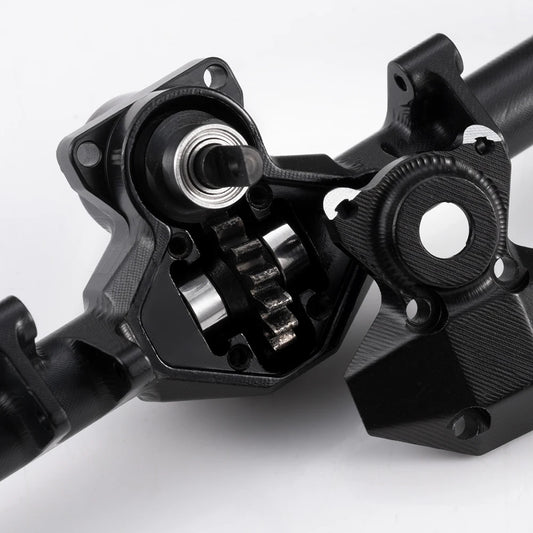 AXSPEED Front / Rear Aluminum Alloy Standard/Extended Portal Axle for Axial SCX24 1/24 RC Car Upgrade Accessories Parts