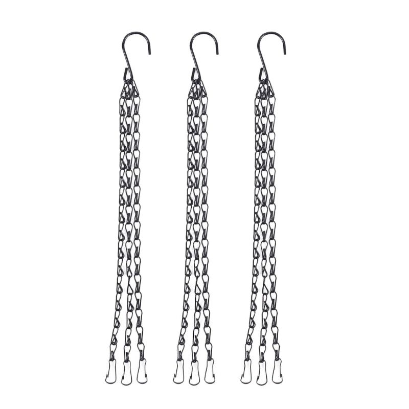 Bird Feeders Hanger Imitation Rattan Hanging Flower Pot Chains for Plant Basket Decorative Grow Basin Home Garden Decor