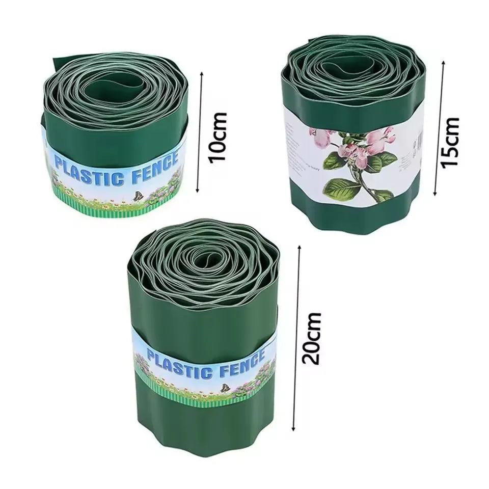 10/15/20cm Garden Grass Lawn Edge Border Fence Path Flexible Lawn Edging Border Fence Outdoor Landscape Garden Decor