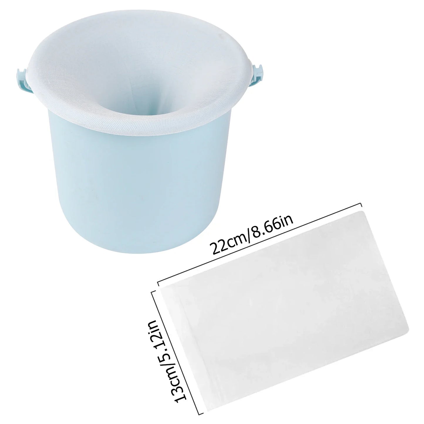 5/10/20/30/50/100pcs Filter Storage Pool Skimmer Socks Nylon Swimming Pool Filter Socks For Baskets Skimmers White Pool Supply