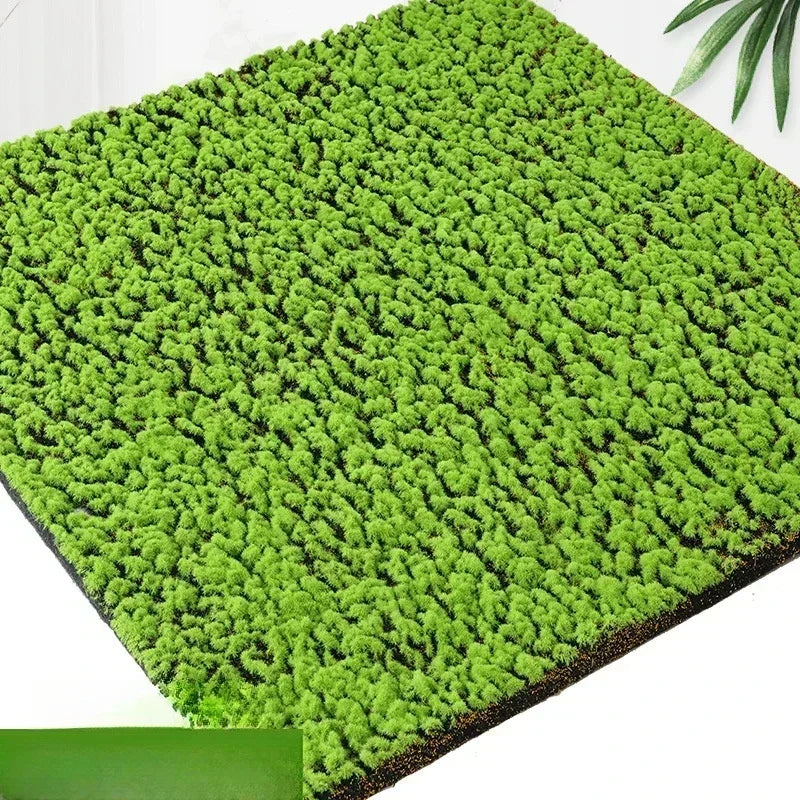 Artificial Turf Moss Wall Synthetic Grassland Fake Faux Grass Simulation Muscu Grass Decor Outdoor Decoration Garden Accessories