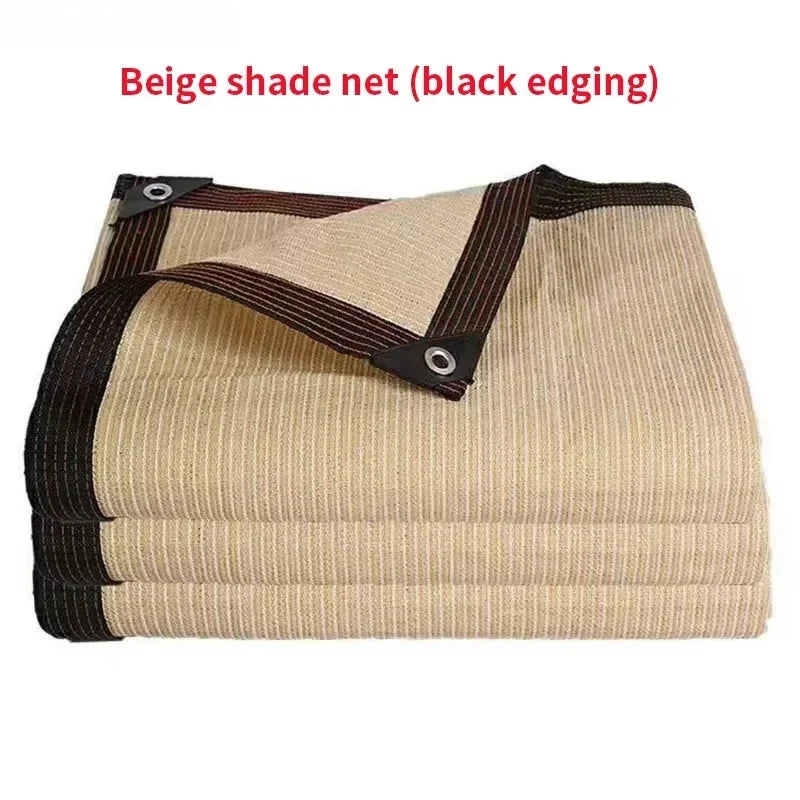 Toldo  HDPE para piscina, sombrilla  color Beige para sombra, red para cobertizo  plantas  jardín,  pérgola, 90%