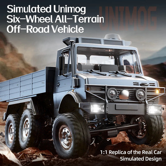 C8823 6WD RC Car 1/18 Off-road Remote Control Vehicle 2.4G High Speed Climbing Transport Rescue Crawler Model Toys for Children