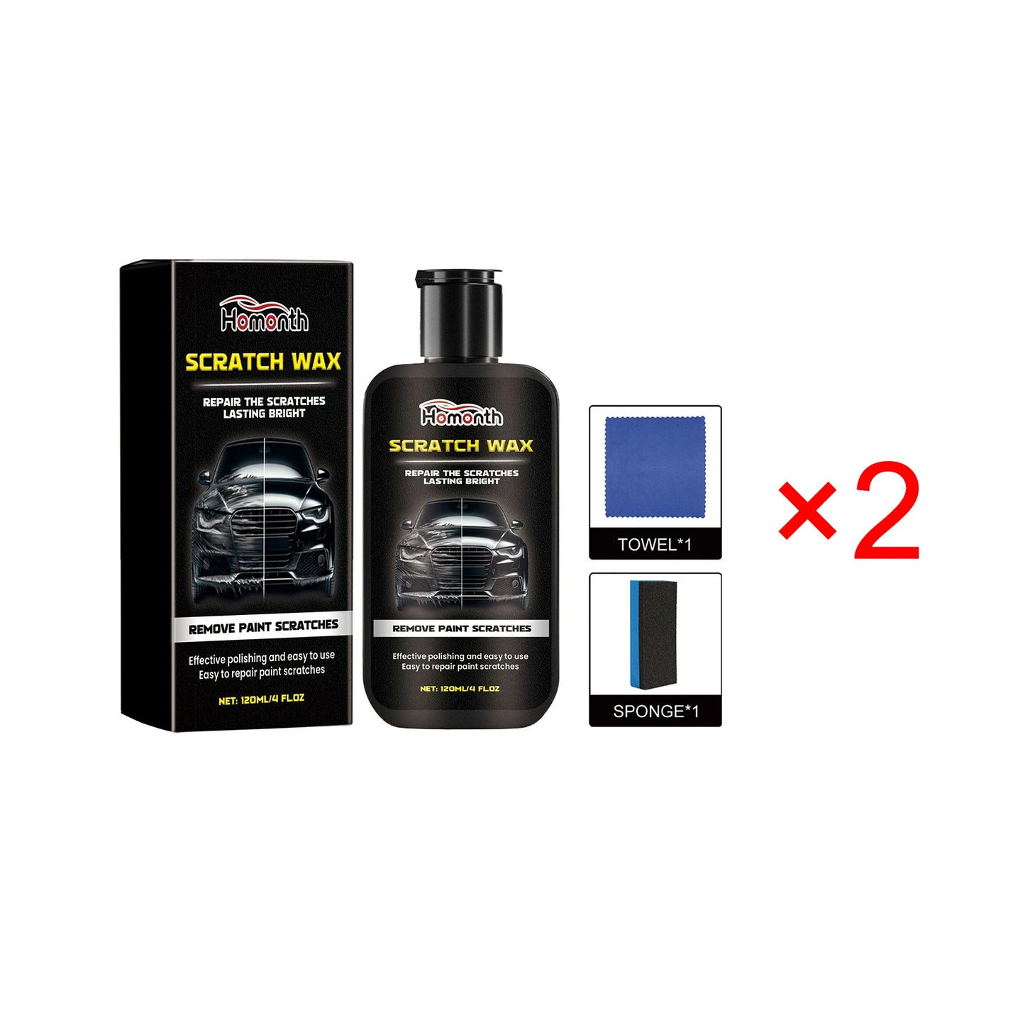 Car Scratch Repair Wax Car Paint Scratch Scratch Repair Cream Removes