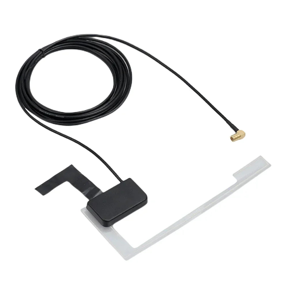 Active DAB Aerial with SMB Adapter Window Roof Windshield Antenna Hidd