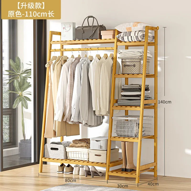 Movable Clothes Hanger Coats Clothing Rack Shelfs Home Furniture Room Shelves Closet Closet Shoe Organizer Jingle Bells Sofa