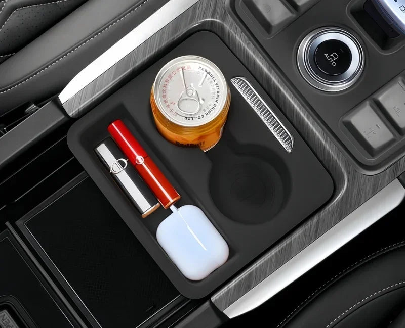 Automobile Central Control Push-pull Storage Box Silicone Shock Absorber Pad Suitable for GreatWall WEY Tank 500Hi4t/z 2023-2025