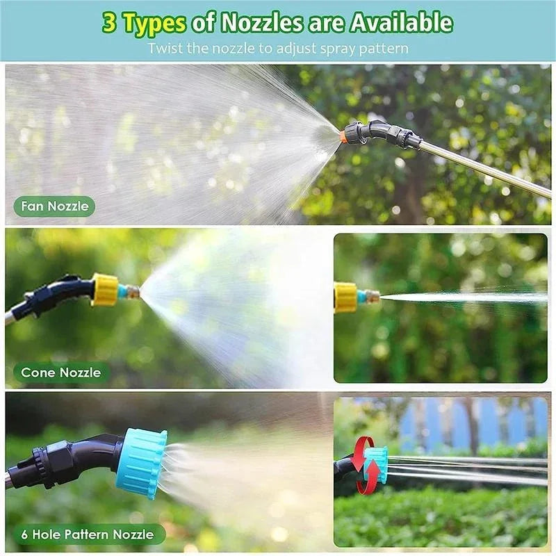 8L/5L Electric Sprayer Garden Automatic Atomization USB Rechargeable Sprayer Bottle Sprinkler Watering Can Garden Irrigation