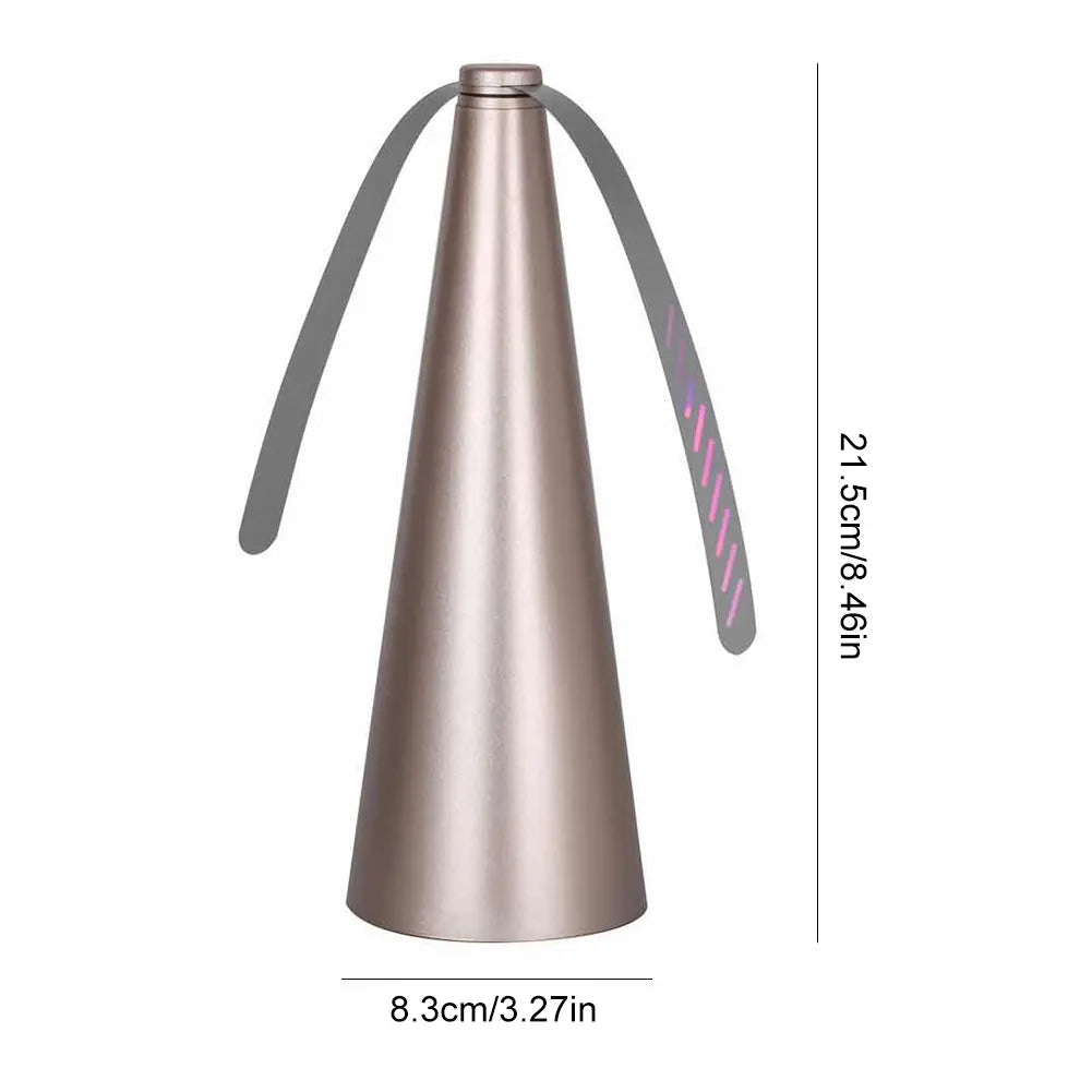 1/2pcs Mosquito Repellent Fan USB Or AA Battery Powered Fly Repeller Table Fan Portable Pest Control for Camping Picnic Party