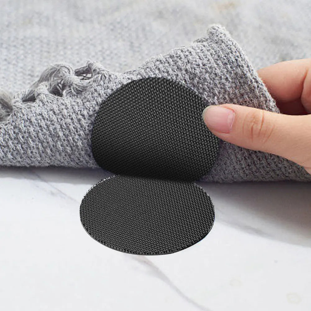 2Pcs Mats Grip Tape Sticker Double Faced Car Carpet Corner Stickers High Adhesive Carpet Fixing Stickers for Car Floor Mat