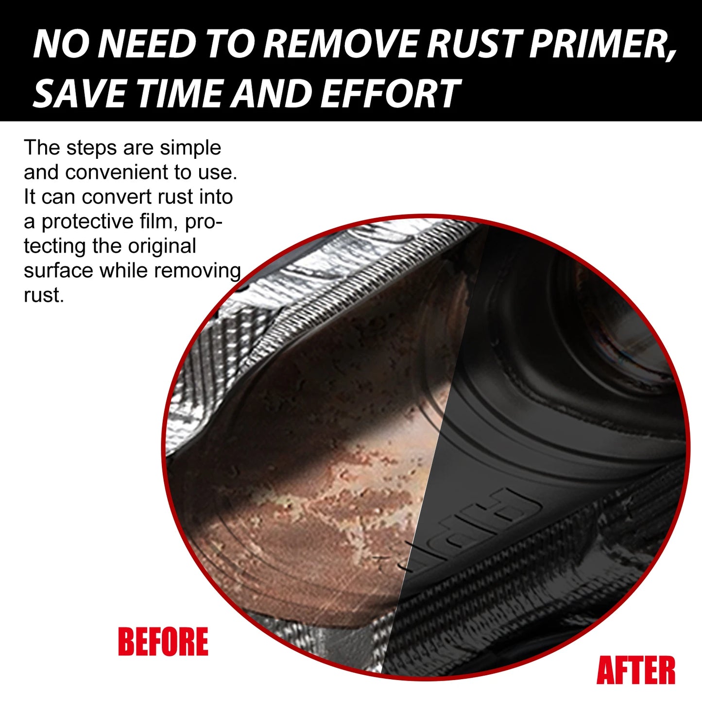 Auto Rust Free Primer Auto Parts Rust Coating Refurbished Scratch Resistant Acid Rain Resistant High Temperature Primer