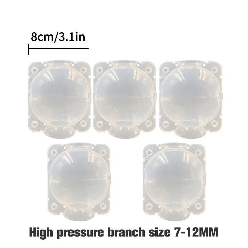 5Pcs Plant Root Growing Boxes Grafting Device Reusable Plant Rooting Device Ball Air Layering Propagation Kit Garden Supplies