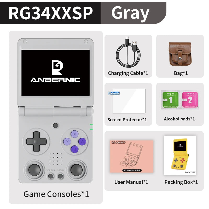 Flip Handheld Game Console