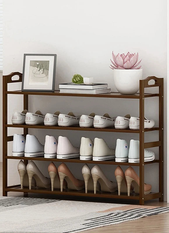 High Quality Bamboo Shoe Shelf Shoes Storage Organizer Shoe Storage Cabinet