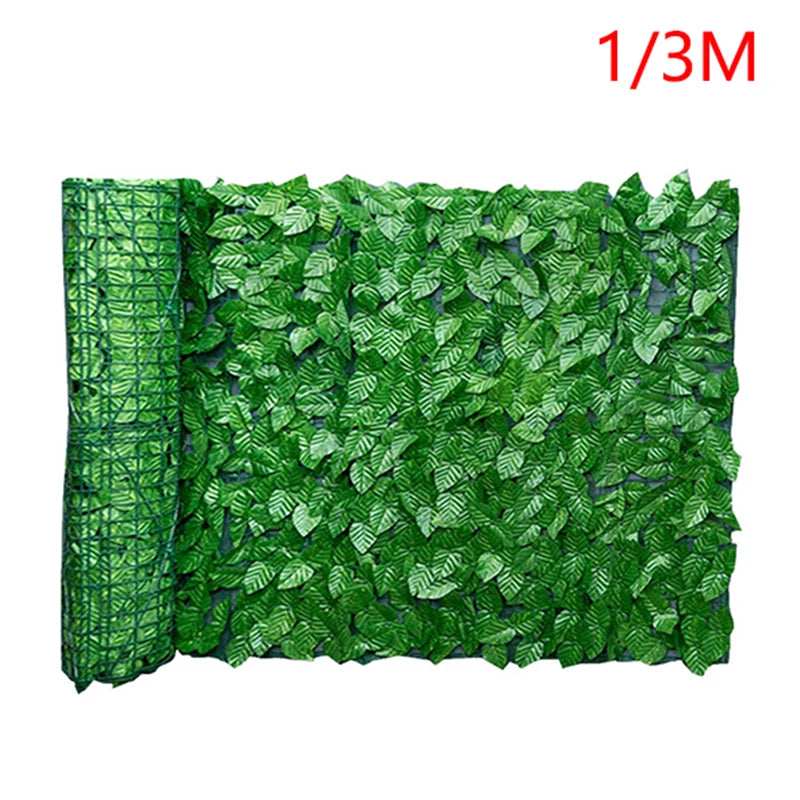 Artificial Leaf Privacy Fence Roll Wall Landscaping Fence Privacy Fence Screen Outdoor Garden Backyard Balcony Fence Privacy