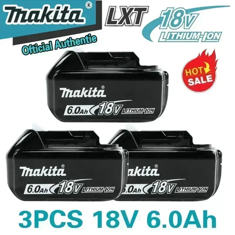 🍀⚡️Makita Original 18V 2.0/5.0/6.0Ah Rechargeable Lithium-ion Battery for DTD173 TWO04G DTW700 DGA404 High-Quality Power Tool