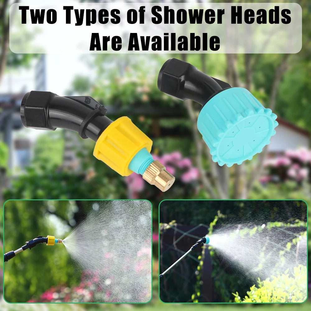 Electric Sprayer Automatic Spray Gun Garden Plant Mister USB Rechargeable Irrigation Tools Watering Can 5L Bucket Optional
