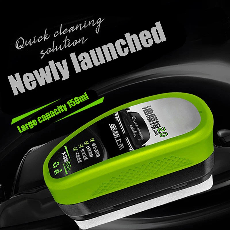 2Pcs Automotive Oil Film Cleaning Brush Glass Cleaning Brush Car Windshield Oil Film Cleaning Brush Car Care Remove Stain Brush