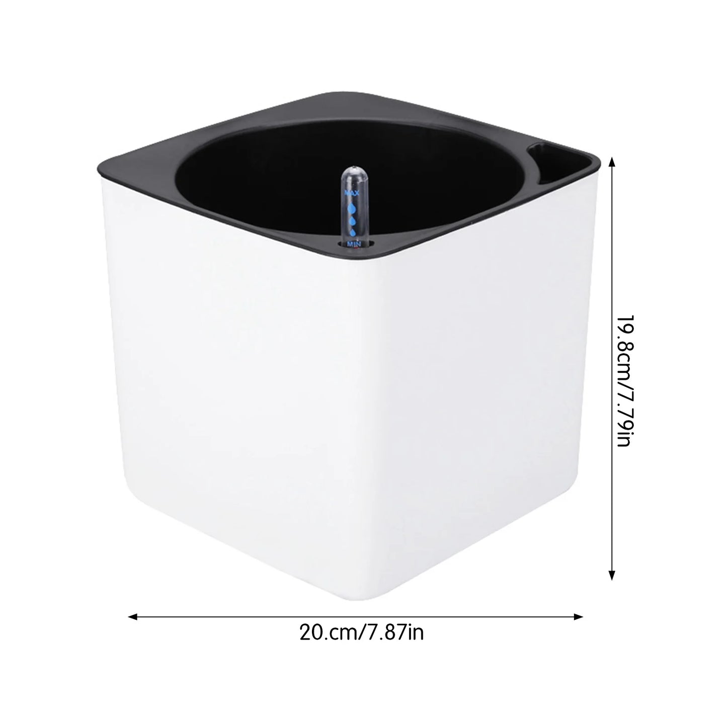 Self-Watering Planter Pots with Water Level Meter Pots Self-Absorbent Planter Plant Pot Plant Container Home Office Decor