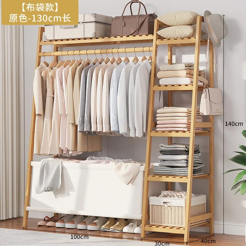 Movable Clothes Hanger Coats Clothing Rack Shelfs Home Furniture Room Shelves Closet Closet Shoe Organizer Jingle Bells Sofa