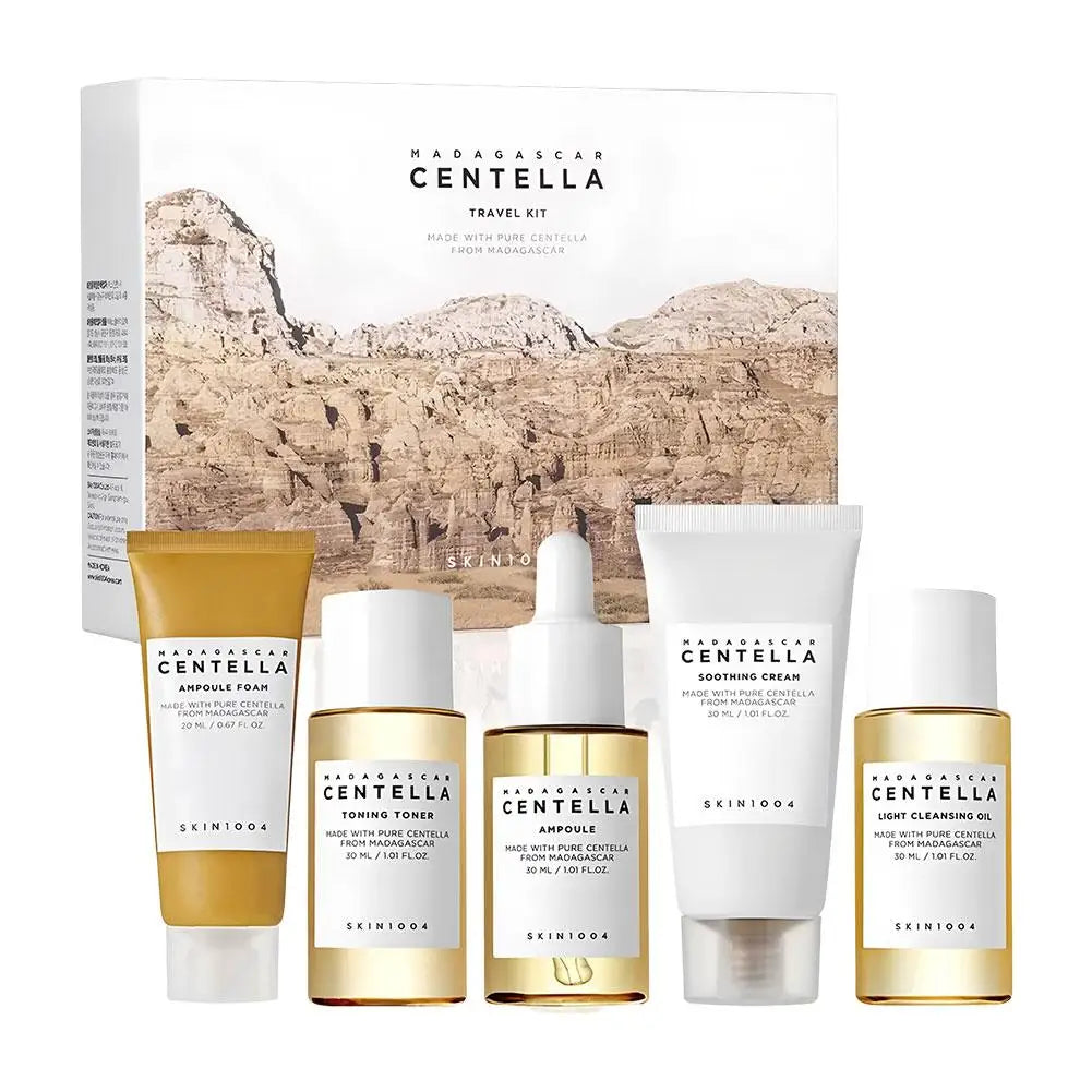 Korean Centella Skincare Set - Moisturizing, Brightening & Nourishing | AlluCanFind