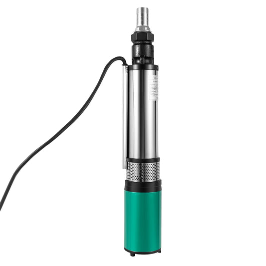Submersible Water Pump 320W 24V Electric Deep Bore Well Water Pump Farm Pump for Water Intake Mines and Wells