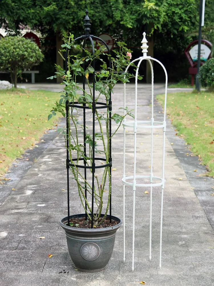 Plant Climbing Supporter Climbing Plant Support Frame Outdoor Flower Vines Pot Stand Garden Climbing Frame Indoor Floral Decor
