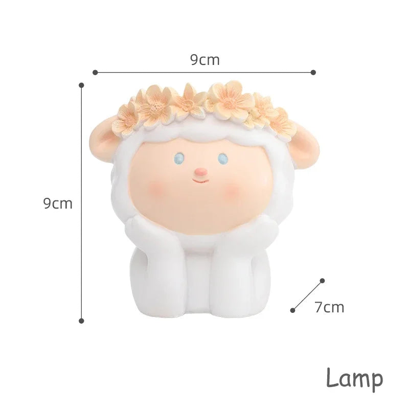 Cute Animal Planter for Succulents Air Plants Funny Flower Pots Fairy Garden Decor Figurines Pencil Holder Home Table Decoration