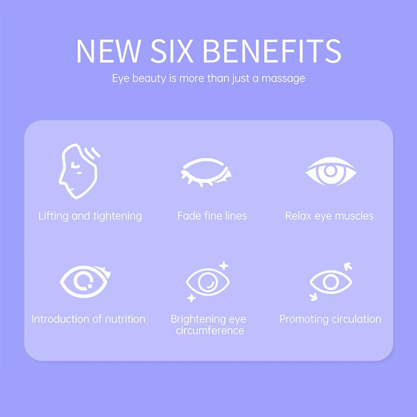 Eye Skin Care Red Light Therapy Device Toner Microcurrent Eye Massager Remove Eye Bags Dark Circles Eye Lifting machine