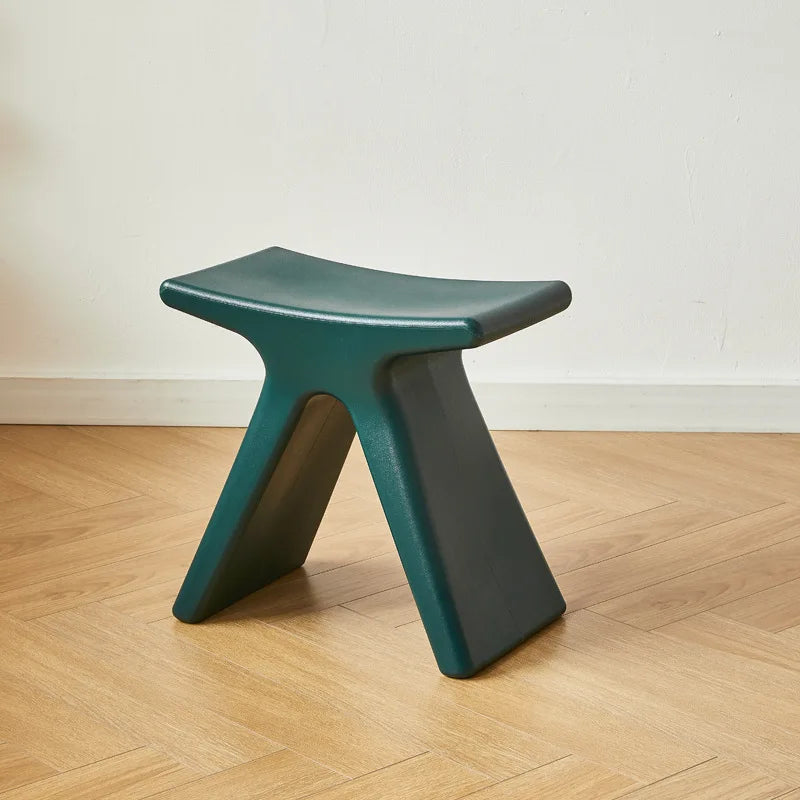 Wuli Nordic Household Shoe Changing Stool Creative Small Bench Modern Minimalist Small Stool Low Stool Special-shaped Stool 2024