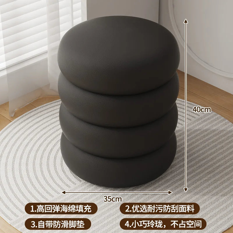 Girls Small Vanity Stools Table Side Makeup Household Luxury Bedroom Dress White Modern Sillones Modernos Living Room Furniture