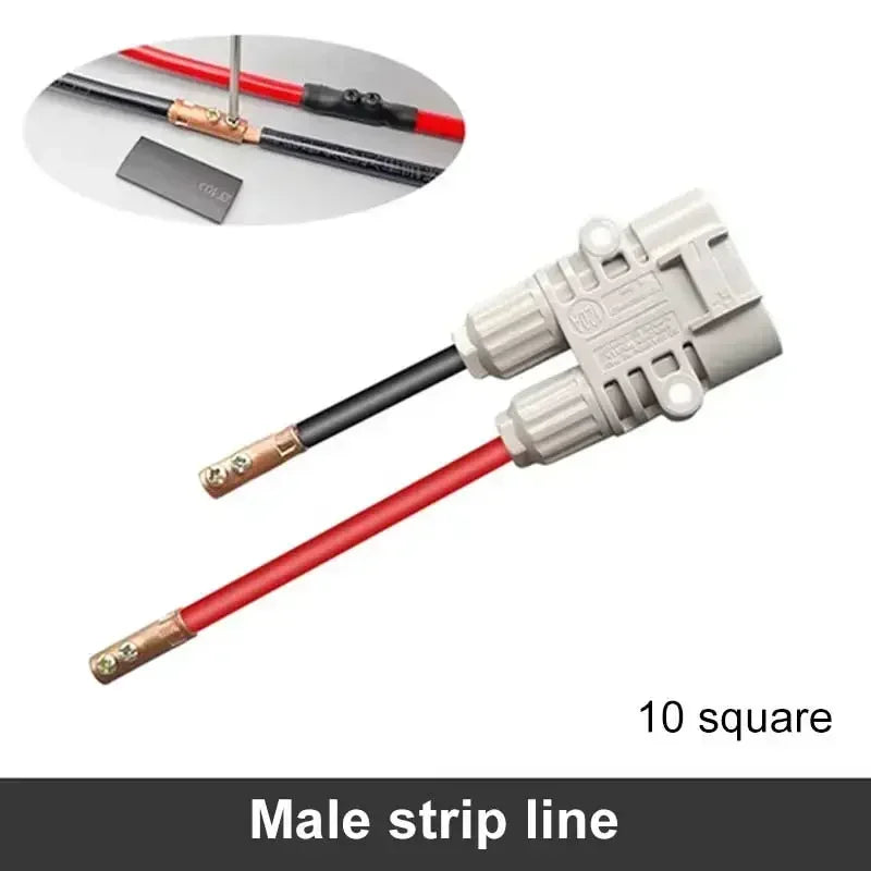 120A 1200V Waterproof Male Female Connector 10mm2 Big Current Parking Air Conditioner Plug Electric Forklift Generator Connector