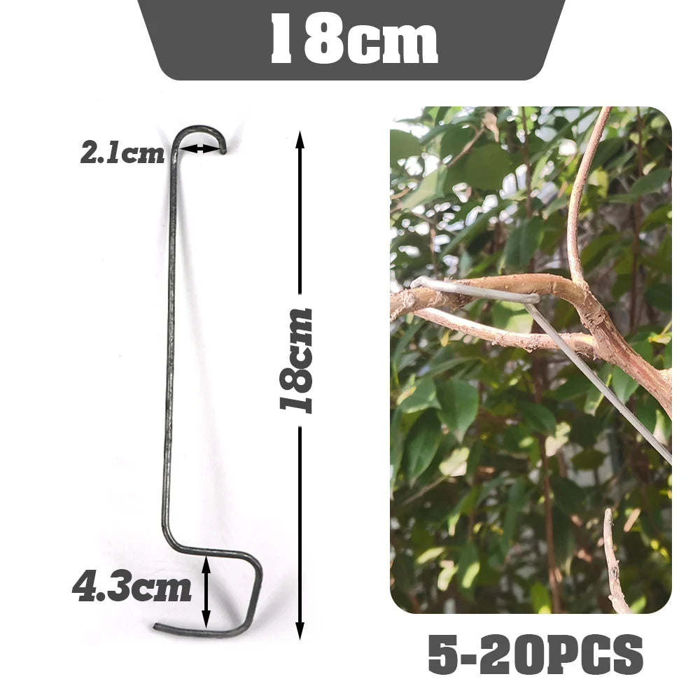 10Pcs Stainless Steel Reuseable Branch Spreader Metal Fruit Tree Branches Holder Plant Support Stand for Outdoor Farm Planting T
