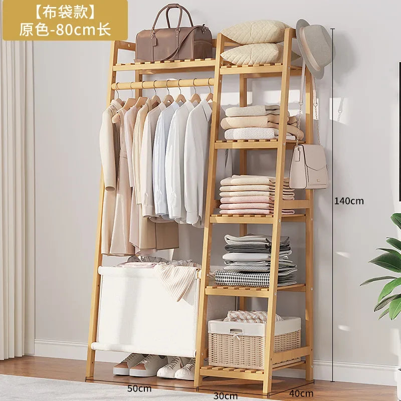 Movable Clothes Hanger Coats Clothing Rack Shelfs Home Furniture Room Shelves Closet Closet Shoe Organizer Jingle Bells Sofa