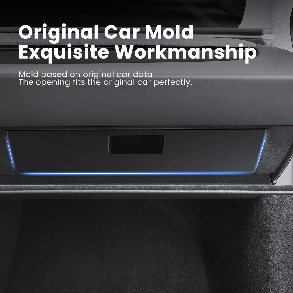 YZ For Tesla Model 3 Y Highland Juniper Central Control Glove Box Storage Box Car Storage Box Interior Interior Accessories
