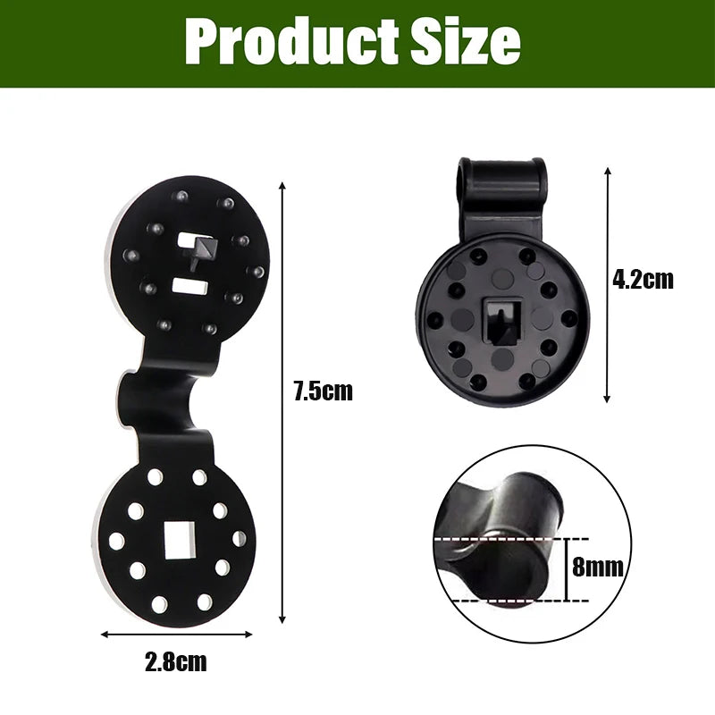 30-200PCs Plastic Shadow Mesh Clips Garden Buildings Clips for Outdoor Shadow Awning Greenhouse Fabric Fixing Clamps