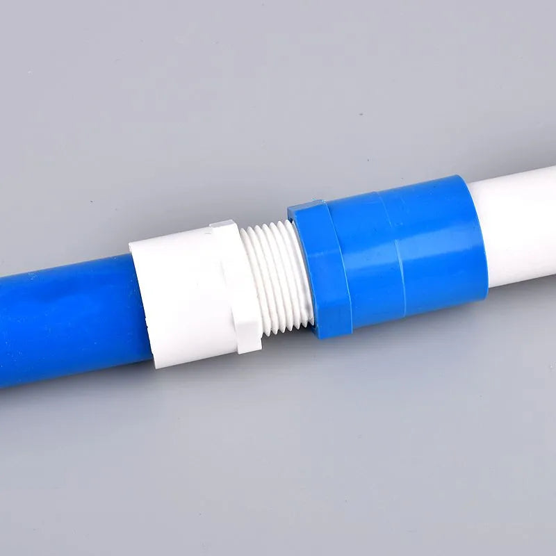 1/2" ~2.5" Male/Female Thread to Inner Diameter 20~75mm PVC Water Connector Aquarium Fish Tank Irrigation Water Pipe Fitting