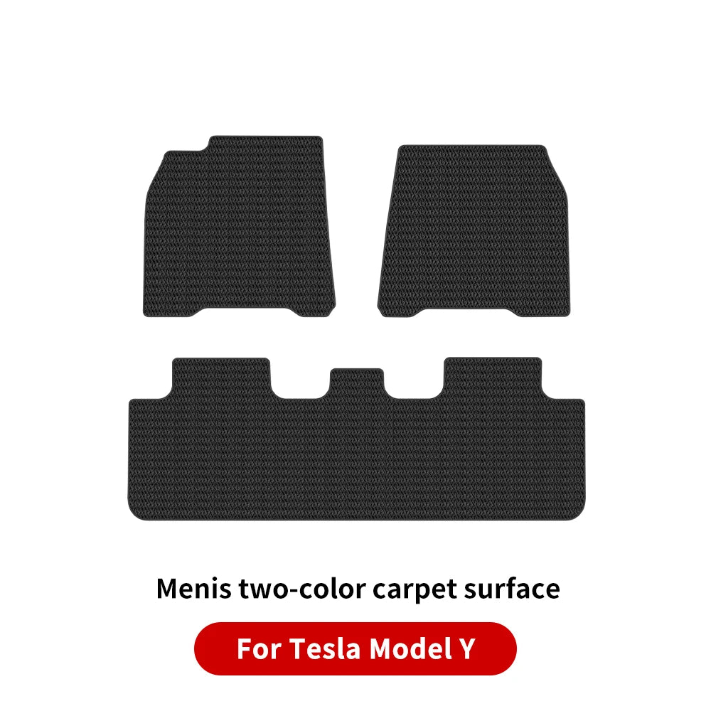 YZ For Tesla Model Y carpet Model 3 A blanket for the floor