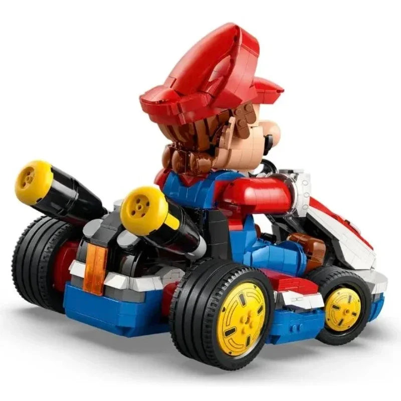 Classic Race Kart Building Blocks - City Assembling Car Toy