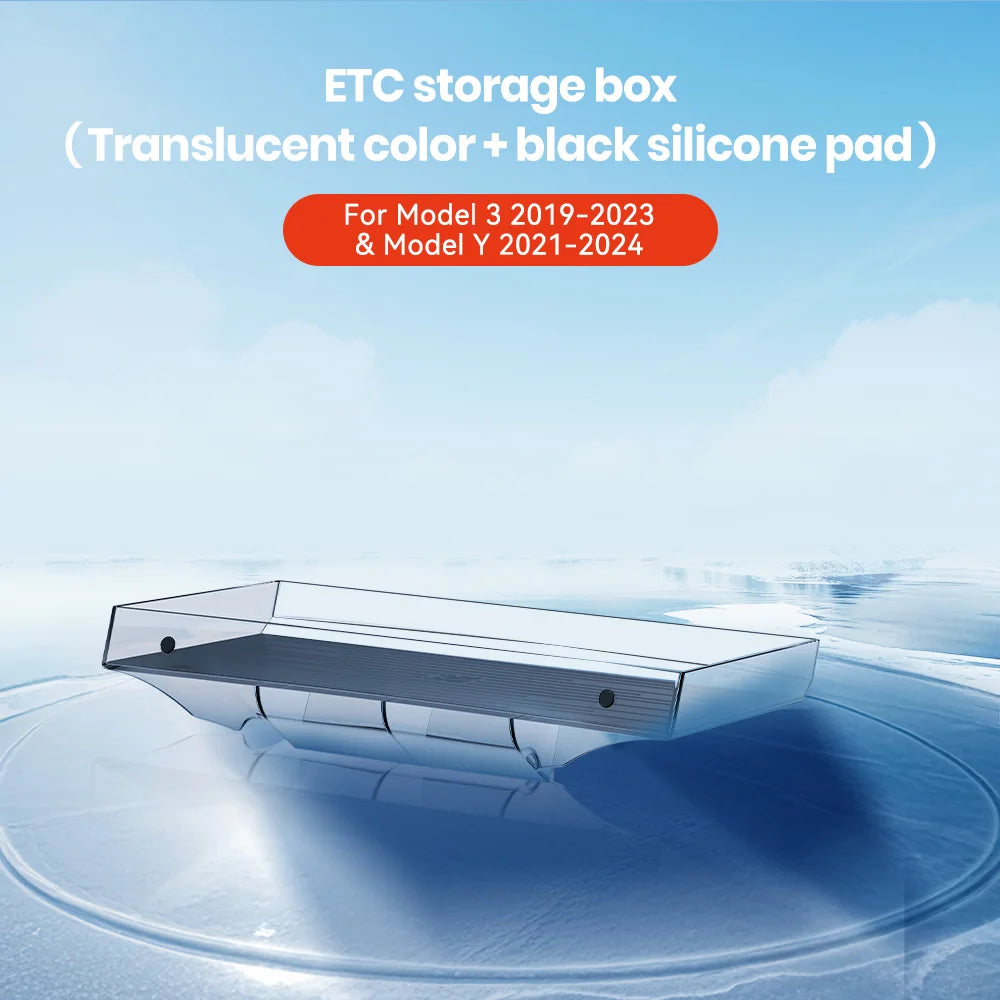 YZ For 2021-2025 Tesla Highland Model 3 Y Juniper Tray Magnetic Under Screen Hidden Storage Box Magnetic Hidden Screen Box