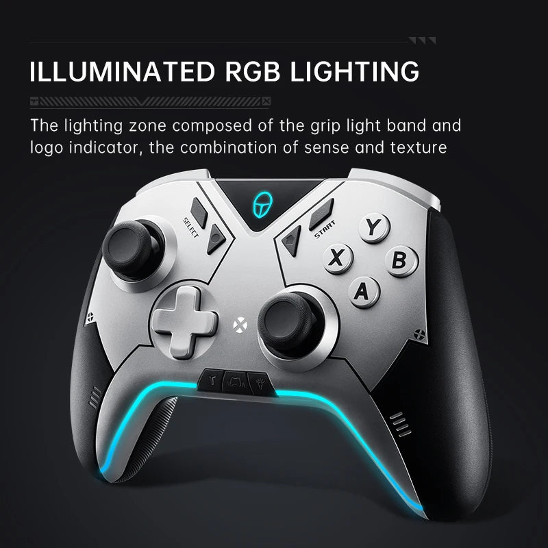 G60 Professional Buletooth Wireless Wired Vibration Best Gamepad Joystick Controller for Switch Windows PC STEAM TV Game Joy