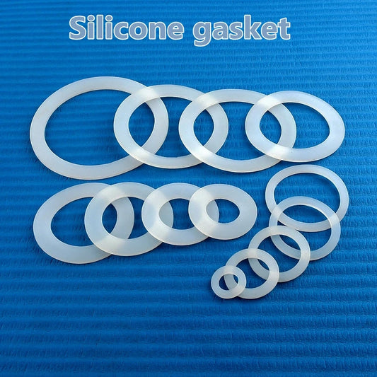 2-100PCS Silicone Flat Washer Silicone Gasket of Water Tank Interface Waterproof Gasket Thread Sealing Ring