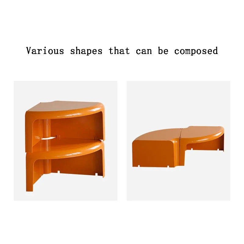 Nordic Living Room Coffee Table Creative Combination Splicing Round Coffee Table Multi-functional Home Living Room Furniture