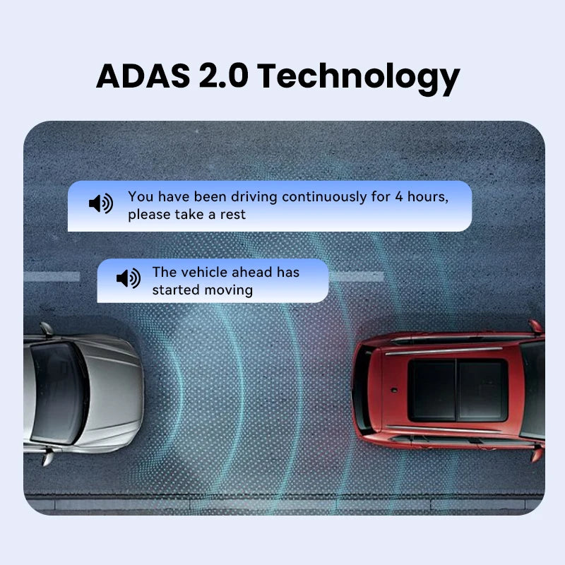 2025 New DDPAI Dash Cam Z50 Pro 4K UHD 3"IPS Display Built-in GPS ADAS