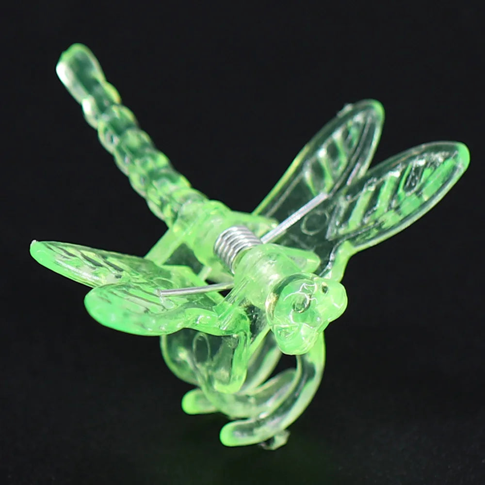 10-100PCS 36x36mm 4-Claw Dragonfly Clips Garden Plants Orchid Clamps for Fixing Climbing Vine Flower Stems Ornamental Decoration