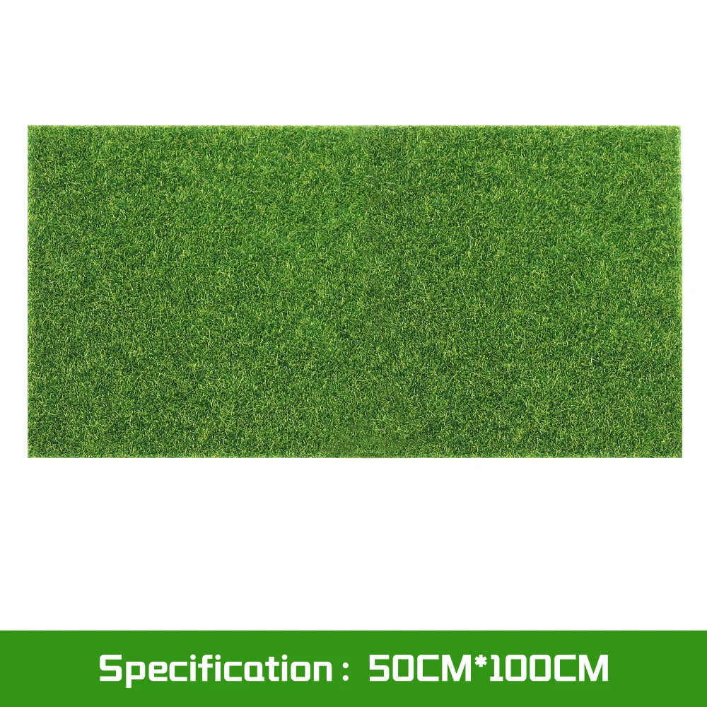 Ultra-Realistic Flocked Artificial Grass - Soft Touch Synthetic Turf for Indoor/Outdoor, Pet-Safe & Kid-Friendly Lawn Decor