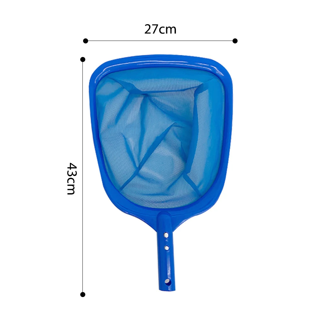 Telescopic Pond Bathtub Pool Cleaning Nets Debris Salvage Mesh Swimming Pool Cleaner Skimmer Leaf Catcher Net Bag with Rod