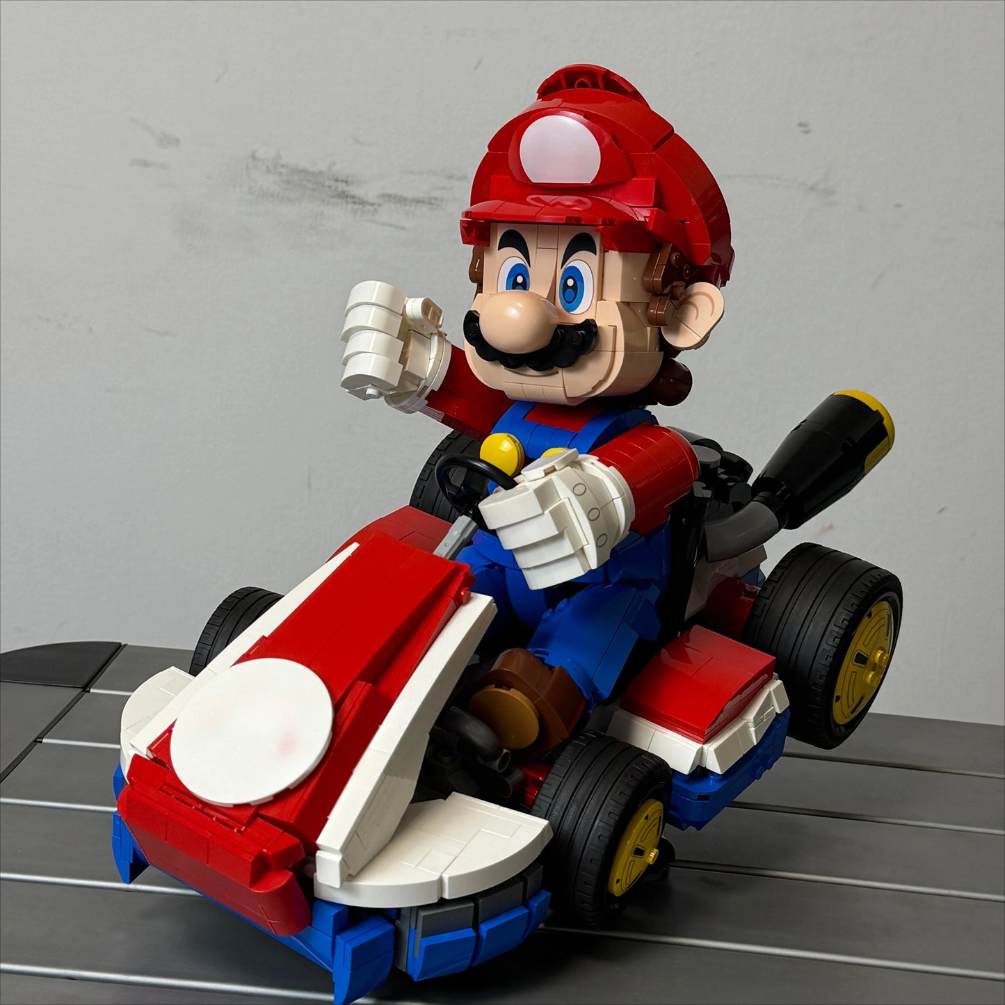 Classic Race Kart Building Blocks - City Assembling Car Toy