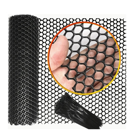 Plastic fence roll garden net poultry net garden fence net chicken fence gardening hexagonal fence flower net